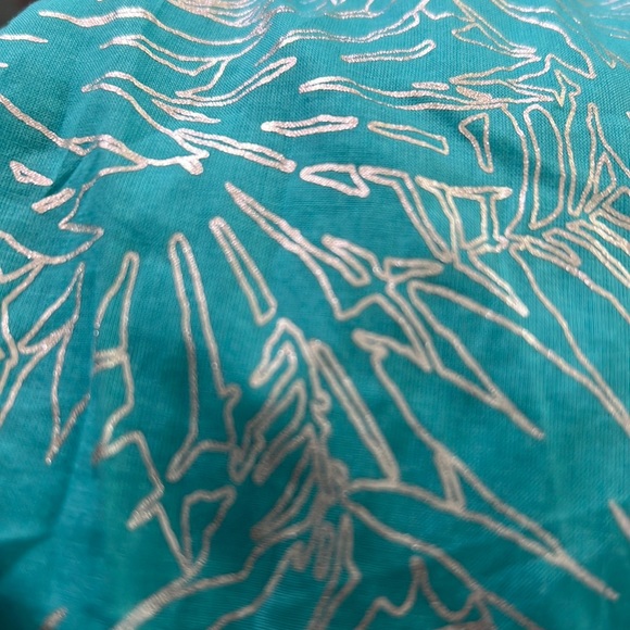 Michael kors dress turquoise off shoulder - Picture 8 of 13